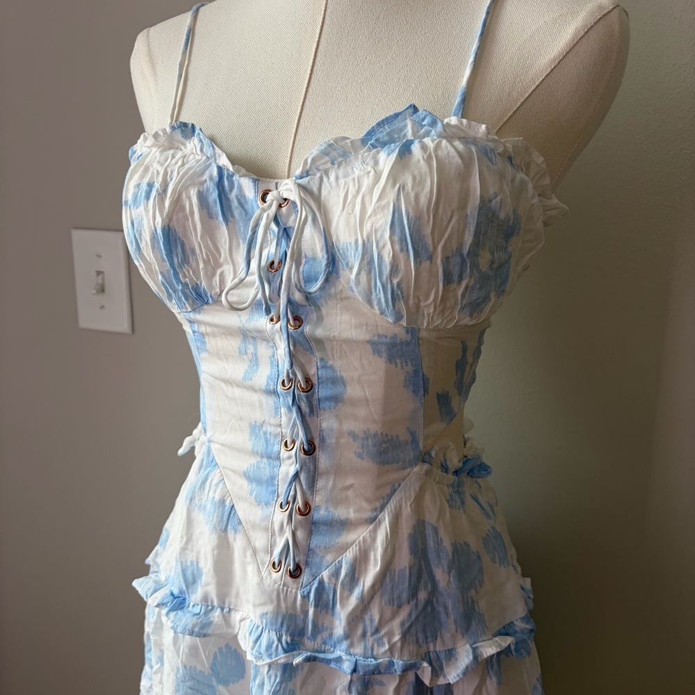 SABO Harlan Lace Up Dress - Picture 3 of 15